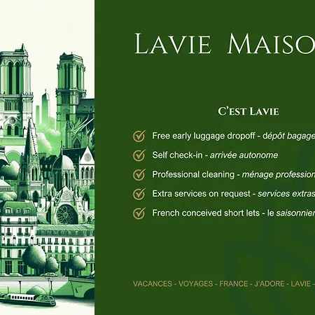 Lavie Maison Jardin A Montmartre * París
